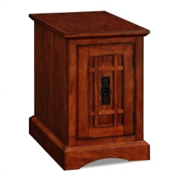 LEICK FURNITURE Boulder Creek Mission End Table - Printer Stand