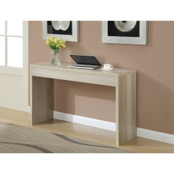 CONVENIENCE CONCEPTS Northfield Hall Console In Weathered Wood Finish In White