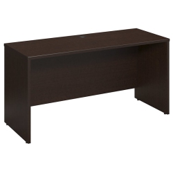 BBF Series C 60W X 24D Credenza Desk In Mocha Cherry - Engineered Wood