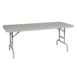 OFFICE STAR Adjustable Multi Purpose Table In In White
