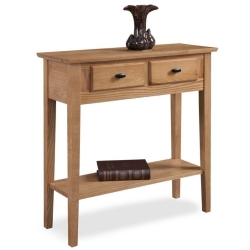 LEICK FURNITURE Favorite Finds Wood Console Table In Natural Desert Sands