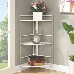 CONVENIENCE CONCEPTS Designs2Go Corner Plant Stand In In White