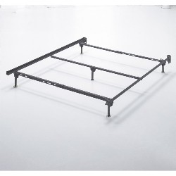ASHLEY FURNITURE Ashley Metal Traditional Bed Frame - Queen - In Black