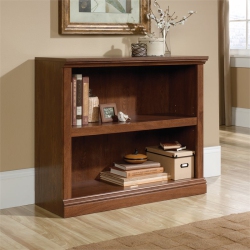 SAUDER Select Engineered Wood 2-Shelf Bookcase In Oiled Oak Finish