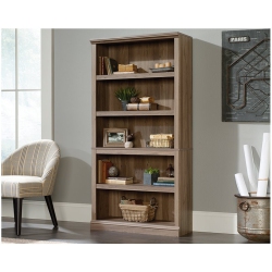 SAUDER Select 5 Shelf Bookcase In Salt Oak