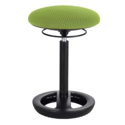 SAFCO Twixt Active 22" Backless Drafting Chair In In Green