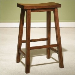 POWELL FURNITURE 29" Bar Stool In Honey In Brown