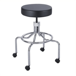SAFCO Lab/drafting Chair With High Base And Screw Lift In In Black