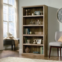 SAUDER Select 5 Shelf Bookcase In Lintel Oak