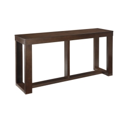 ASHLEY FURNITURE Watson Console Table In In Dark Brown