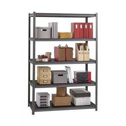 HIRSH INDUSTRIES LLC Iron Horse 3200 24" X 48" X 72" 5 Shelf Storage Unit In In Gray