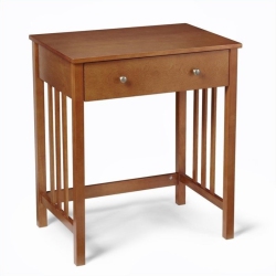 CONVENIENCE CONCEPTS Designs2Go Mission Desk In Oak Wood Finish In Brown