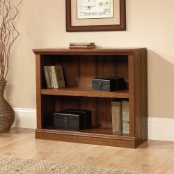 SAUDER Select Engineered Wood 2 Shelf Bookcase In Washington Cherry