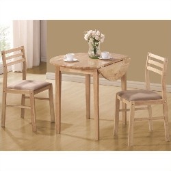 COASTER Dinettes 3-Piece Casual Dining Set