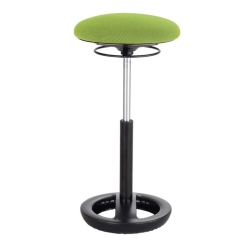 SAFCO Twixt Active 32" Backless Drafting Chair In In Green