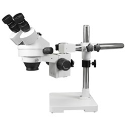 Microscope Trinoculaire Stéréo 7X À 45X Avec Éclairage Ambiant De Walter Products (Wp-3F)