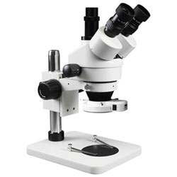 Walter Products 7x - 45x Trinocular Stereo Microscope with 144-LED Ring Light (WP-1F-IFR07)