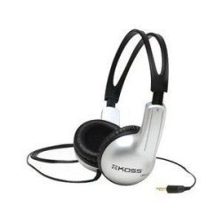 KOSS Headphone Ur10 Portable On-Ear Inline Mic Black/silver