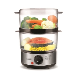 BRENTWOOD Double Tier Food Steamer
