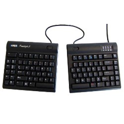 KINESIS Freestyle2 9" Maximum Separation French Canadian Keyboard for PC (Kb800Pb-Fc)