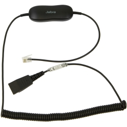 JABRA Gn1216 Avaya Cord Coiled Headset Cable (88001-04)