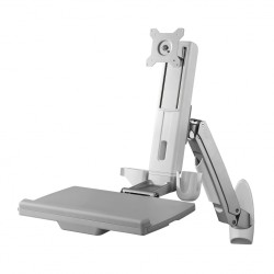 AMER NETWORKS Sit Stand Combo Workstation Wall Mount (Amr1Aws)