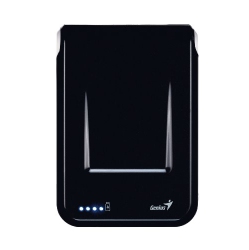 N Geius Eco-U1000 Powerbak, Exteral Portable Battery, 10400 Mah I Black