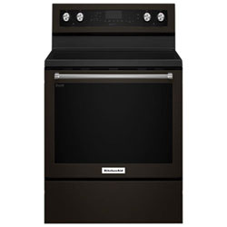 KitchenAid 30" True Convection Freestanding Smooth Top Electric Range - Open Box - Perfect Condition