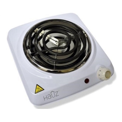 HAUZ Portable Single Burner 1000 Watts In White