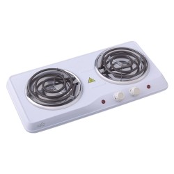 HAUZ Portable Double Burner 2X 850 Watts In White