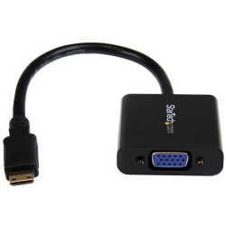 STARTECH Mini HDMI to VGA Adapter Converter (Mnhd2VGAe2)
