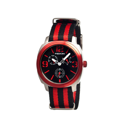 FEDON Giorgio 1919 Fdag001 Men's Army365 Nylon Watch & Black In Red