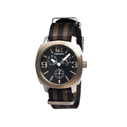 FEDON Giorgio 1919 Fdag002 Men's Army365 Watch Nylon Black & In Brown