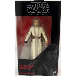 STAR WARS The Series 6 Inch Action Figure (2017 Wave 3) - Luke Skywalker Jedi Master #46 In Black