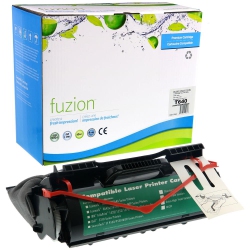 FUZION Remanufactured Compatible Lexmark T640 In Black