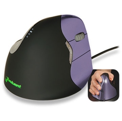 EVOLUENT Vertical Mouse 4 Small With Adjustable Optical Sensor (Vm4S)