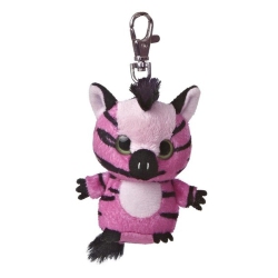 AURORA Stripee Zebra Yoohoo Clip On 3" By In Pink