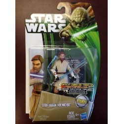 HASBRO Star Wars Clone Wars 2013 Obi-Wan Kenobi 3.75" Action Figure Canadian