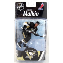 NHL HOCKEY 6 Inch Action Figure Series 27 - Evgeni Malkin Jersey In Black