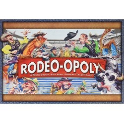 LATE FOR THE SKY Rodeo-Opoly Monopoly Board Game By