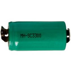 POWER PORTABLE 15-Pack Sub C Nimh Batteries With Tabs (3300 Mah)