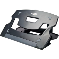 STARTECH Portable Laptop Stand - Laptop Desk Stand - Adjustable Laptop Stand - Ergonomic Laptop Table Stand - Laptop