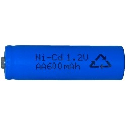 POWER PORTABLE 250-Pack Aa Solar Nicd (600 Mah) Batteries