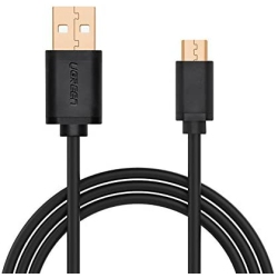 UGREEN 10837 1.5 M Micro USB B USB A Mobile Phone Cable In Black