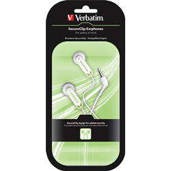 VERBATIM In-Ear/ear Bud Headphone (41829) - In White