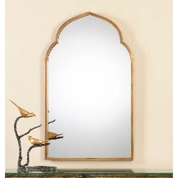 UTTERMOST Kenitra Arch Mirror In Gold