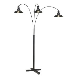 ASHLEY FURNITURE Sheriel Metal Arc Lamp In In Black