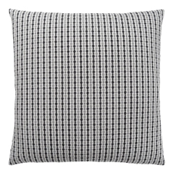 MONARCH Pillow - 18"x 18" / Light Grey / Abstract Dot / 1PC In Black