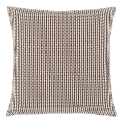 MONARCH Pillow - 18"x 18" / Light / Abstract Dot / 1PC In Dark Brown