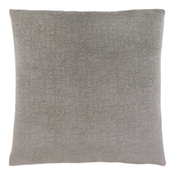 MONARCH Pillow - 18"x 18" / Mosaic Velvet / 1PC In Grey